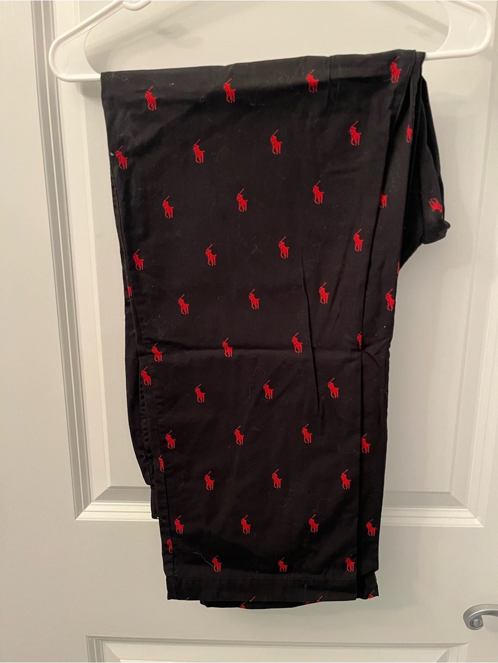 Polo by Ralph Lauren Black PJ with Red Pony Embroidery